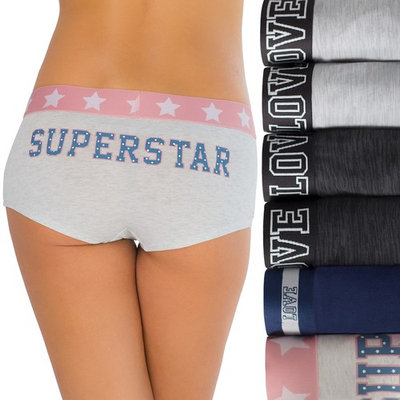 Juniors' SO® 6-Pack Boyshorts