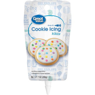 Wal-mart Stores, Inc. Great Value Cookie Icing, White, 7 oz