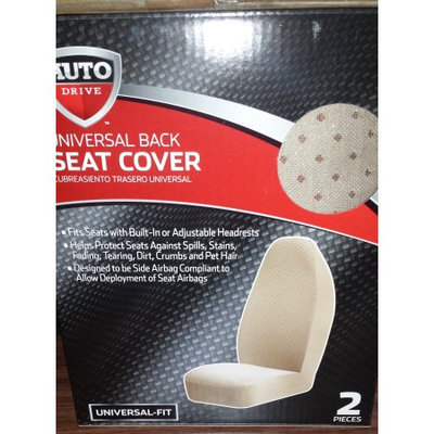 Auto Expressions Auto Drive Universal Back Seat Cover El Paso, Tan