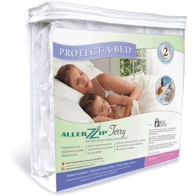 AllerZip Waterproof Bed Bug Proof Zippered Bedding Encasement, King Size (Fits 7 - 12 in. H)