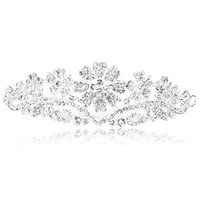 ULTNICE Wedding Bridal Tiara Crown Bridal Headband Princess Crown