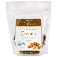 Swanson Certified Organic Pecans Raw, Halved No Salt 5 Ounce (142 g) Pkg