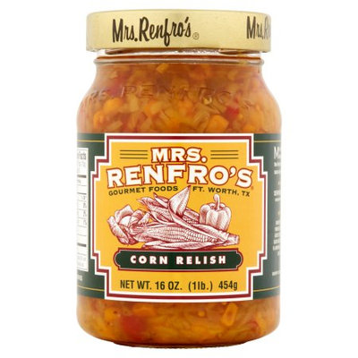 Renfro Foods, Inc. Mrs Renfro, Relish Corn, 16 Oz (Pack Of 6)