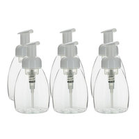Natura Bona® Empty Foaming Soap Dispensers Pump Bottles 250ml / 8.5oz – Use Your Own Soap or Ours. Add our Antibacterial Essential Oils for that Extra Protection. (6)