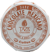 Taza Chocolate Organic Chocolate Mexicano Disc Coffee - 2.7 oz pack of 12