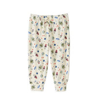 Miniville Newborn/Infant Baby Boy Mix-n-Match Jogger Pant with All Over Print - Outer Space