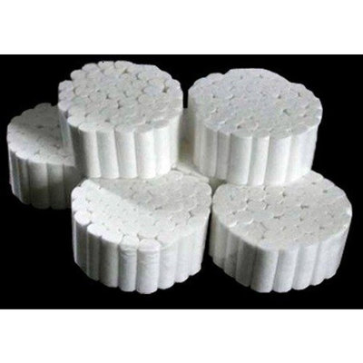 500 PCS Cotton Rolls #2 Medium 3/8