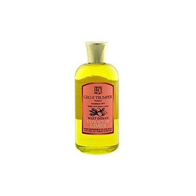 Trumpers Extracts of Limes Bath and Shower Gel 200ml (Pack of 2)