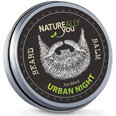 NATUREALLY YOU© - Beard Balm - Urban Nights Scent - (2 oz) - Condition, Smooth, Soften, Tame, Remove Beard Itch