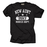 Aunt 2017 Aunt T-shirt Baby announcement Baby shower Auntie Gift Tee XXXX-Large Green