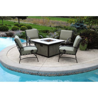 Better Homes and Gardens Pine Cove 5-Piece LP Fire Chat Set, Box 1 of 2