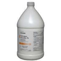 Hydrogen Peroxide Topical Solution USP (3%) Hydrogen Peroxide McKesson 1 gal. Solution Bottle, 1 Count 2 Pack