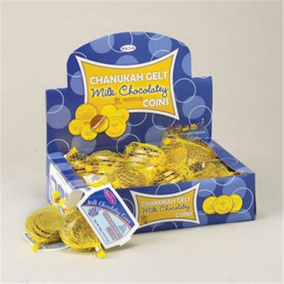 Rite Lite CH-GELT-48 Chanukah Gelt Milk Chocolatey Coins