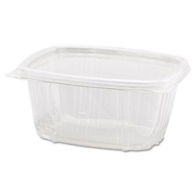 8 Oz Clear Hinged Deli Container