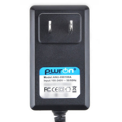 PwrON (6.6 FT Cable) 9V AC to DC Adapter For Safety 1ST Prism Color Baby Monitor 9VDC Power Supply Cord