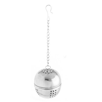 Kitchen Round Stainless Steel Ball Strainer Tea Leaf Spice Perfume Infuser