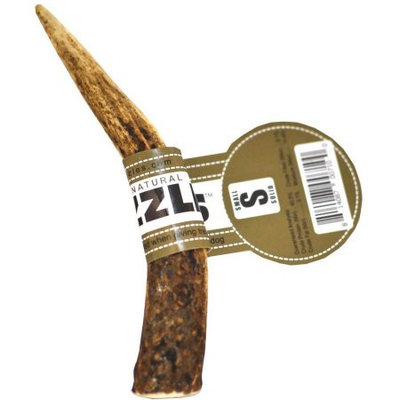 Spizzles Elk Antler Dog Chew, Solid, Small