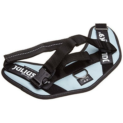 Julius-K9 IDC-Powerharness With Reflective Julius-K9 Labels Dog Harness - Custom labels available - soft yet very strong, renowned for the comfort and fit - easy on - no pull harness - 15 colors in 8 fully adjustable sizes for the perfect fit - widely used in Europe by K9 atheletes, service dogs, working dogs and security dogs