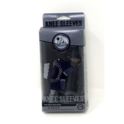 Knee Compression Sleeves (1 Pair) - Support for Arthritis Prevention & Recovery - OPEN BOX