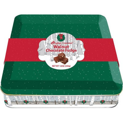 R.h. Macy & Co. Original Gourmet Chocolate Walnut Fudge Tin