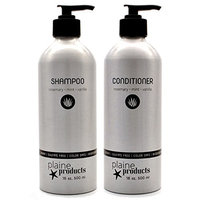 Shampoo + Conditioner: Rosemary, Mint, Vanilla, Returnable, Refillable, 16 oz
