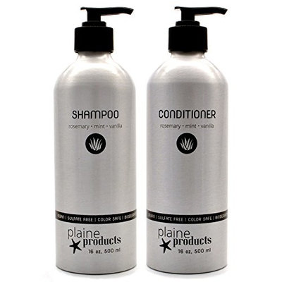 Shampoo + Conditioner: Rosemary, Mint, Vanilla, Returnable, Refillable, 16 oz