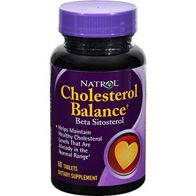 Natrol Cholesterol Balance Beta Sitosterol - 60 Tablets