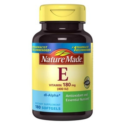 Nature Made Vitamin E 400 I.U. Liquid Softgels - 180 Count