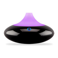 ZAQ Dew LiteMist Aromatherapy Essential Oil Diffuser (Black)