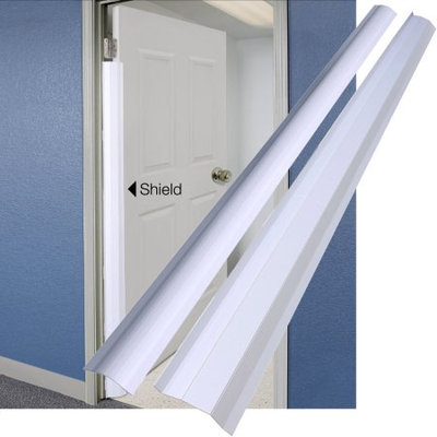 Pinch-Not Door Finger Hinge-Side Child Safety Guard Shield Protector, Home Model for 90-Degree Door Set