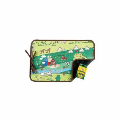 AM PM Kids! Reversible Placemat/Chalkboard, Green Camo