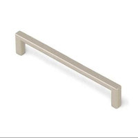 Quadra Pull in Fine Brushed Nickel (Set of 10) (224 mm.)