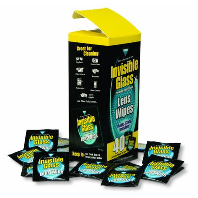 Stoner 90101 Invisible Glass Lens Wipe - Pack of 40
