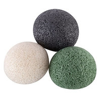 Konjac Facial Puff Sponge-Natural Original Pure Cleansing Sponge Bath Body Soft Puff Face Washing for All Skin Type
