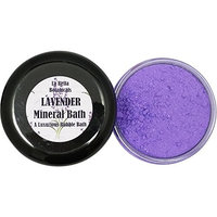 Lavender Mineral Bath - Bubble Bath Bombs - Made with Dead Sea Salt, Shea Butter, Vitamin E Oil, A Bath Bomb in Powder - USA Made - Cruelty Free, Vegan - Paraben Free - La Bella Botanicals