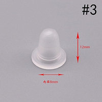 100 Pcs Disposable Plastic Cheap Tattoo Ink Cups Small Medium Large Caps Pigment Supply