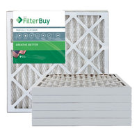 AFB Platinum MERV 13 22x24x2 Pleated AC Furnace Air Filter. Filters. 100% produced in the USA. (Pack of 6)