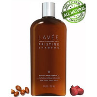 Lavée Pristine Organic Moisturizing | Nourishing Shampoo (8 oz) - Features Argan oil and Buriti oil - Extremely gentle - Gluten Free, Sulfate Free, Paraben Free and Vegan