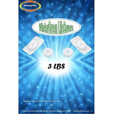 LifeSavers Wint-O-Green 3 lbs Individually Wrapped