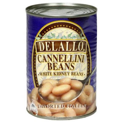 Delallo Beans Can-Cannellini -Pack of 12