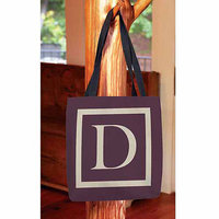 Thumbprintz - Classic Block Monogram Tote Bag