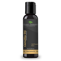 Plant Therapy Essential Oils Camellia Seed Carrier Oil. 2 oz. A Base Oil for Aromatherapy, Essential Oil or Massage use.