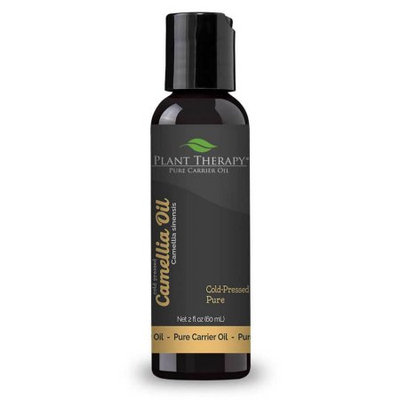 Plant Therapy Essential Oils Camellia Seed Carrier Oil. 2 oz. A Base Oil for Aromatherapy, Essential Oil or Massage use.