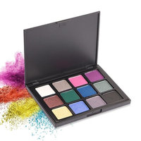 YJYdada Cosmetic Matte Eyeshadow Cream Eye Shadow Makeup Palette Shimmer Set 12 Color