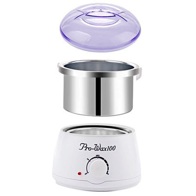 Medog 500cc Wax Warmer with Pot Electric Hair Removal Hot Waxing Electric Kit 500cc Melting Wax Pot Depilatory Machine DO Prevent Liquid Drop COM in to Warmer