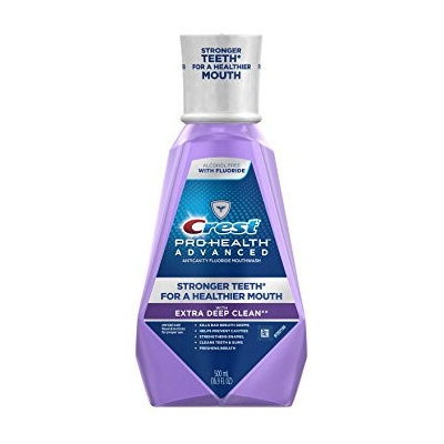 Crest Pro-Health Advanced Extra Deep Clean Mouthwash Clean Mint 16.9 oz.
