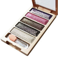 Women's Glitter Eyeshadow, Iuhan New 5 Color Glitter Eyeshadow Makeup Eye Shadow Palette