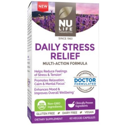 Daily Stress Relief (60 Veggie Caps) by Nu Life at the Vitamin Shoppe