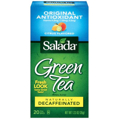 Salada Redco Foods Salada Green Tea Decaf Antioxidant, 20 CT (Pack of 6)