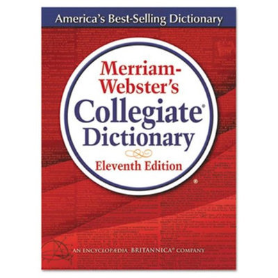 Merriam-Webster MER8095 11th Edition Collegiate Dictionary Printed And Electronic Book